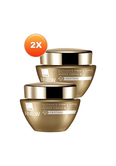 Avon Anew Ultimate Firm & Supple Gece Kremi 2 x 50 ML