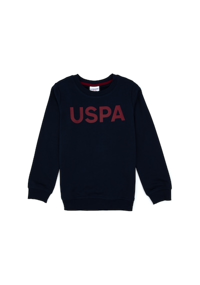 U.S. Polo Assn. Erkek Çocuk Lacivert Basic Bisiklet Yaka Sweatshirt 50307801-VR033