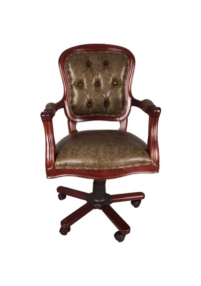 Crown Ofis Sandalyesi Ceviz