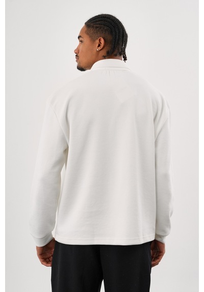 Redline Ease Oversize Sweatshirt Beyaz