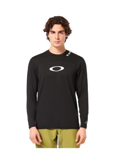 Oakley Oakley Erkek Tişört Free Ride Rc Ls Jersey 14573 SIYAH
