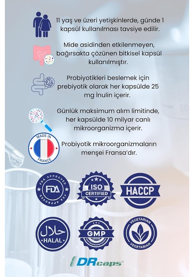 Probiotics For Women Kadınlar Için Probiyotik Mikroorganizma 30 Kapsül
