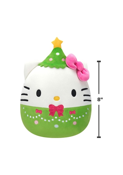 Squishmallows Hello Kitty Serisi - Hello Kitty 20cm Sn00519 Çok Renkli