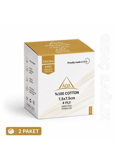 Ada Steril Kompres 4 Kat 7,5 7,5cm 2 Paket