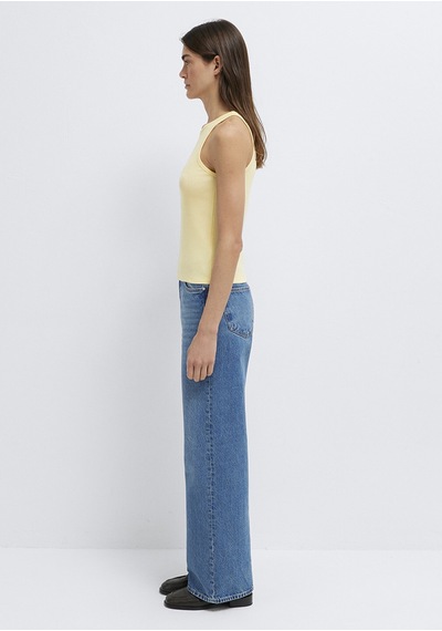 Mavi - Halter Yaka Sarı Atlet 1613912-70027