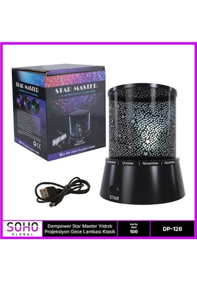 Gizmos Star Master Gece Lambası Renkli 93076637