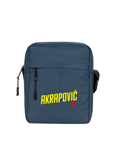 Akrapovic Logo Lacivert Omuz Çantası