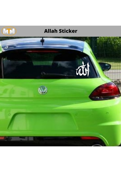 Allah Oto Sticker 15 Cm