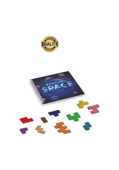 Premium Hayal Gücü Eşleştirme Beceri Ve Zeka Geliştirici Banzuki Space Uzay Eğitici Akıl Oyun Seti