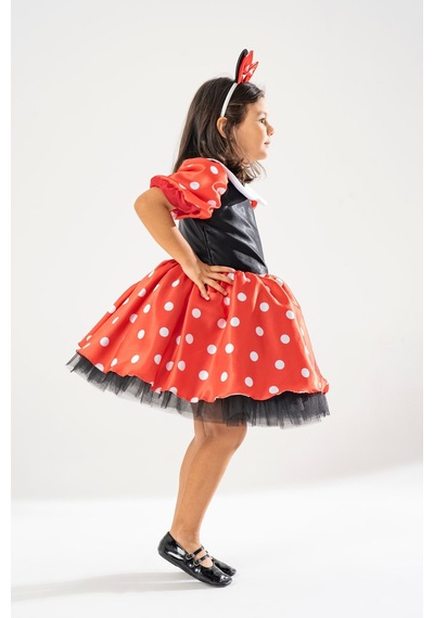 Minnie Kırmızı Renk Taç Kırmızı