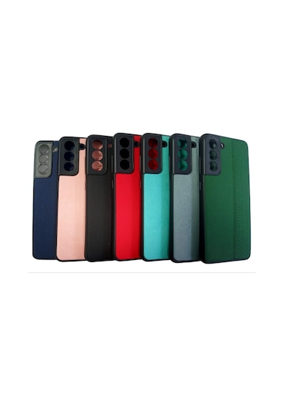 Samsung Uyumlu Galaxy S21 Fe Deri Görünümlü Yumusak Kilif 564355050