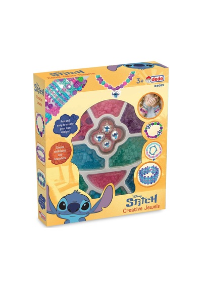 Dede Stitch Tekli Kutu Takı Seti - 5 Adet Tarı