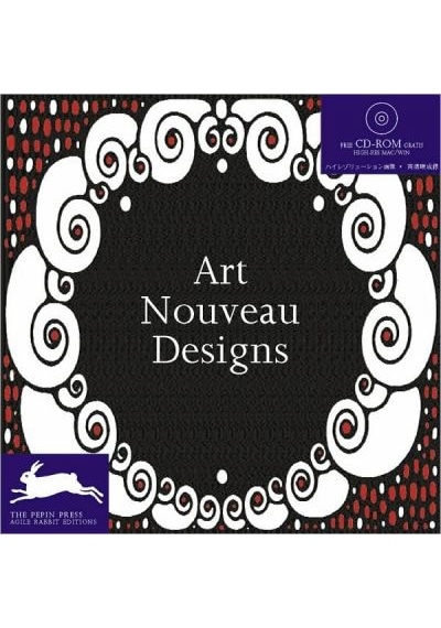 Art Nouveau Designs + Cd Rom pepin Press