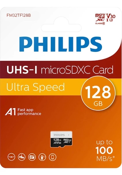 128 Gb Ultra Speed A1 V30 Micro Sd Hafıza Kartı 100 Mb/s Hız