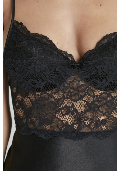 Pierre Cardin Saten Dantelli Gecelik - 627 001