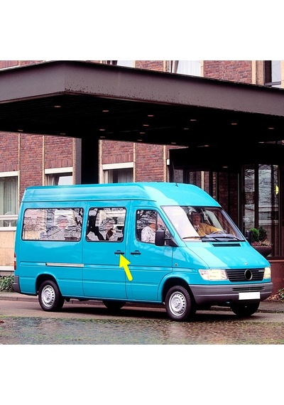Mercedes Sprinter 95-06 Sağ Orta Sürgülü Dış Kapı Kol A9017600459