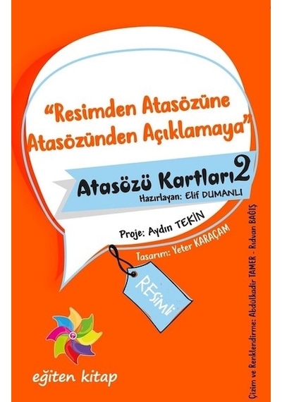 Atasözü Kartları 2- Eğiten Kitap