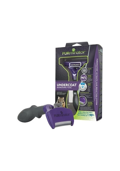Furminator Uzun Tüylü Kedi Tarağı Medıum/Large