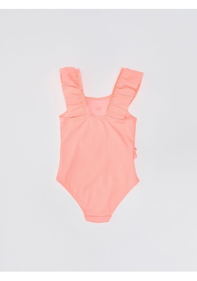 Deep Beach Fırfırlı Dokulu Kumaş Kız Çocuk Mayo Db200789cm 001