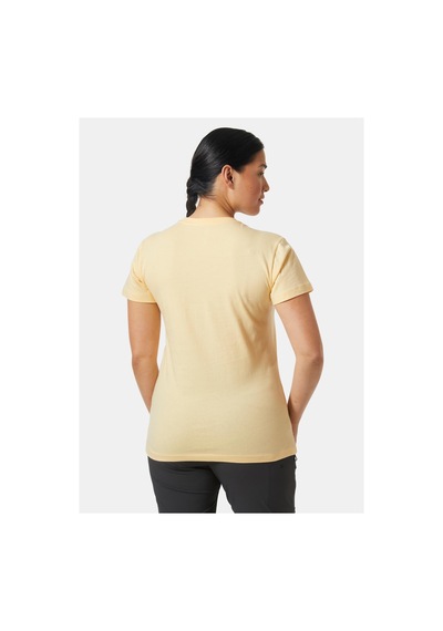 Helly Hansen W F2f Organıc Cotton Tee 2.0 T-shırt Sarı