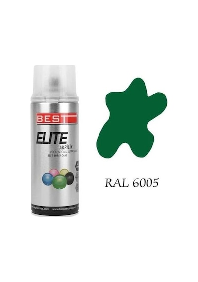 Best Elite Sprey Boya Akrilik Çit Yeşili Ral6005