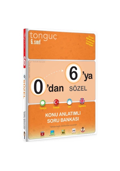 Tonguç Yayınları 0' dan 6'ya Sözel Konu Anlatımlı Soru Bankası