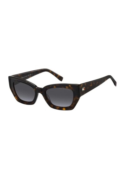 Tommy Hılfıger Th 2254/s 086/gb 51 Kadın Güneş Gözlüğü Kahverengi - Leopar