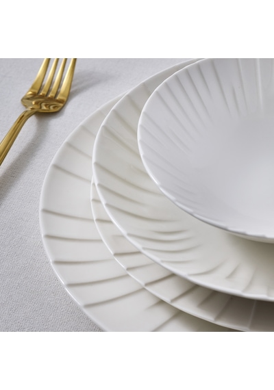 Aryıldız Regent 24 Parça 6 Kişilik Yemek Takımı Renkli