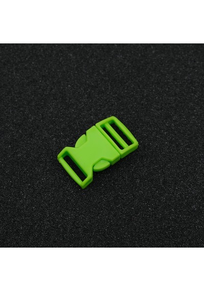 Paracord Aksesuar Paracord Bileklik Plastik Klips 1,5 Cm Yeşil 10 Adet