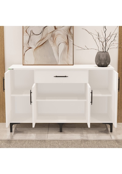 Garaj Home Çok Amaçlı Konsol - Beyaz Diğer