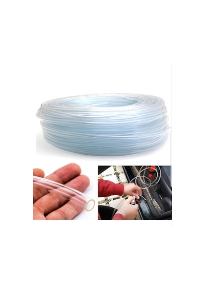 Gmt 4 Mm Terazi Hortumu - Otomobil Kapı Fitil Hortumu 100 Mt ( Dış Çapı: 6 Mm, Iç Çapı: 4 Mm )