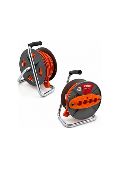 3x2.5mm 50mt Makaralı Uzatma Kablo Ct Welder 5324