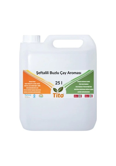 Şeftalili Buzlu Çay Aroması 25 Litre