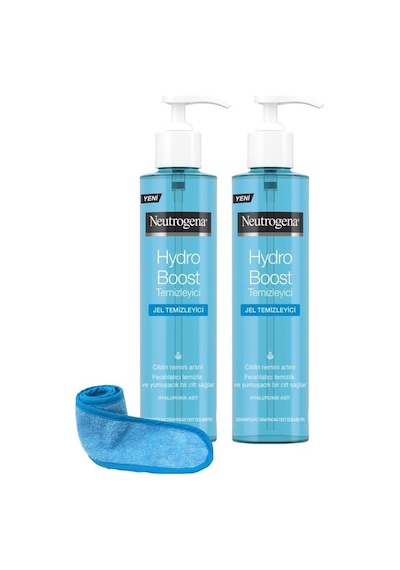 Hydro Boost Water Gel Temizleyici 200 Ml X2 + Saç Bandı