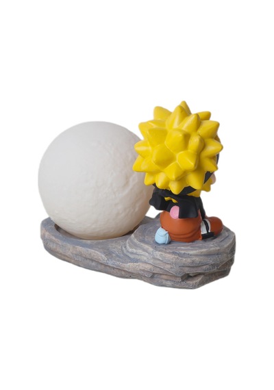 Naruto Uzamaki Gece Lambası Biblo Dekoratif Ürün Ev Ofis Yeni Yıl Doğum Günü Hediyesi Vitrin Süsü 15 Cm