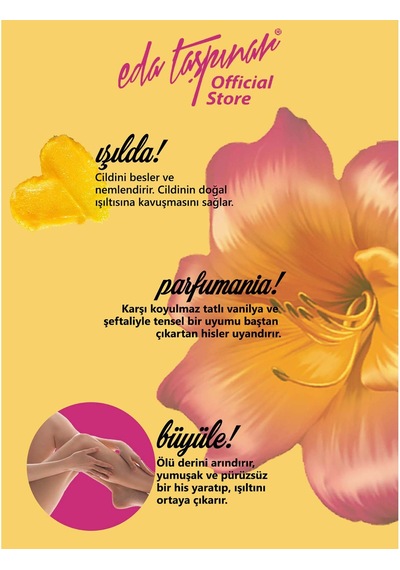 Eda Taşpınar Desert Rose Amber Vücut Peeling 300 G