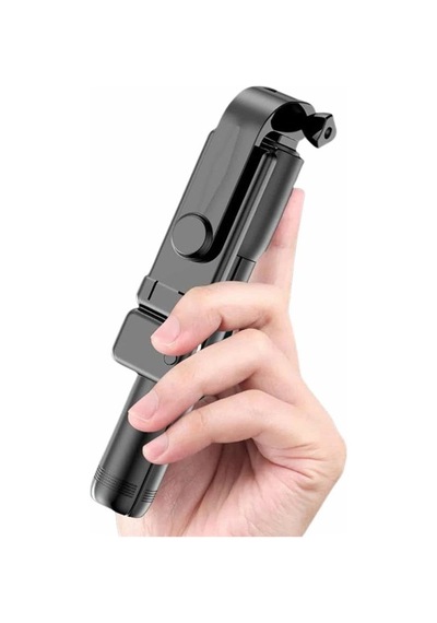 Mey İthalat Selfie Çubuğu Tripod Bluetooth Kumandalı Selfie Çubuğu Telefon Tutucu