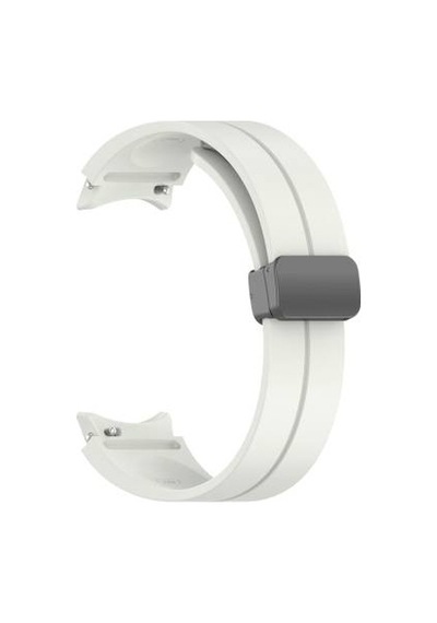 Samsung Galaxy Watch 4 40mm Uyumlu Krd-84 Silikon Kordon - Starlight