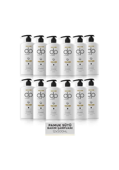 Dp Daily Perfection Şampuan Pamuk Sütü  12 x 500 ML