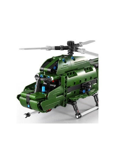 3004031 Askeri Helikopter 2ın1 394prç