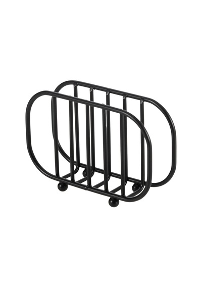 Mudo Home Black Metal Peçetelik Siyah