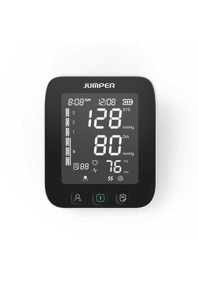 Jumper Üst Koldan Dijital Tansiyon Aleti Elektronik Nabız Ölçer Jpdha101