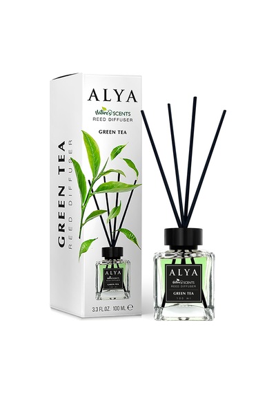 Alya Nature's Scents Green Tea + Hot Chocolate + Pine Apple & Coconut Bambu Çubuklu Oda Kokusu 3 x 100 ML