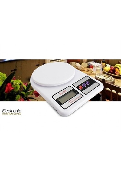 Dijital Mutfak Tartısı Lcd Ekran İle Hassas Ölçüm 5332 Açık Bej