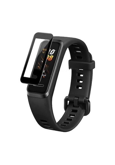 Bufalo Huawei Band 4 Ekran Koruyucu 3D Kavisli PMMA Nano Siyah Çe
