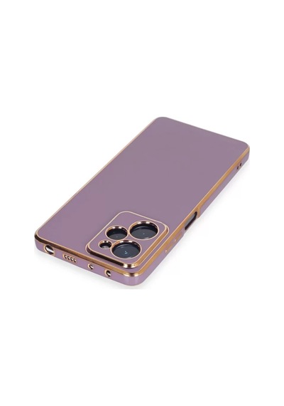 Newface Xiaomi Poco X5 Pro 5g Kılıf Volet Silikon - Mor
