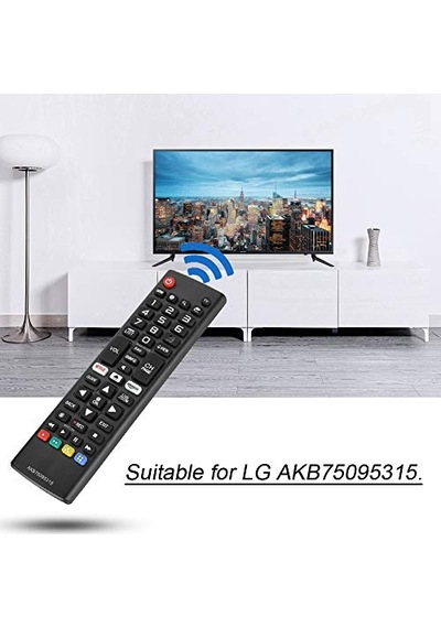 Için Evrensel Tv Uzaktan Kumanda Abs Yüksek Hassasiyetli Uzun Mesafe Akıllı Uzaktan Kumanda Yedek Akb75095315