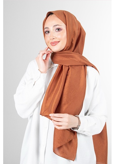 Harem Scarf Brisa Vual Şal Taba Çok Renkli