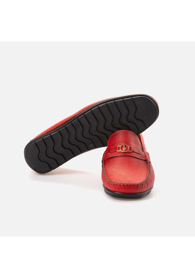 Kemal Tanca Erkek Loafer A8202 Kırmızı