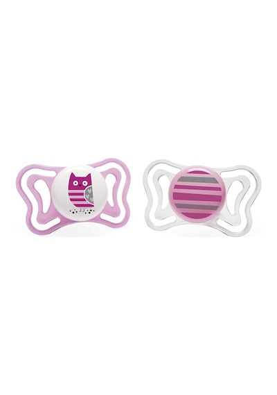 Chicco Physio Light Pembe 6-16 Ay 2Li Silikon Emzik Pembe